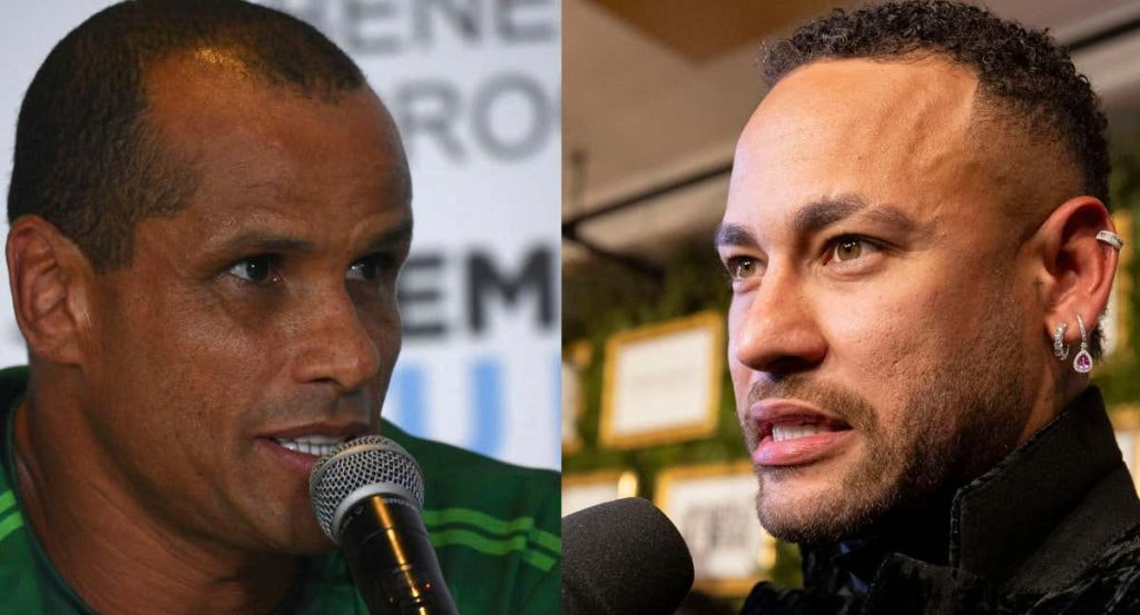 Montaje de Neymar y Rivaldo.