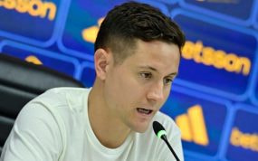 Ander Herrera es presentado como nuevo jugador de Boca Juniors.