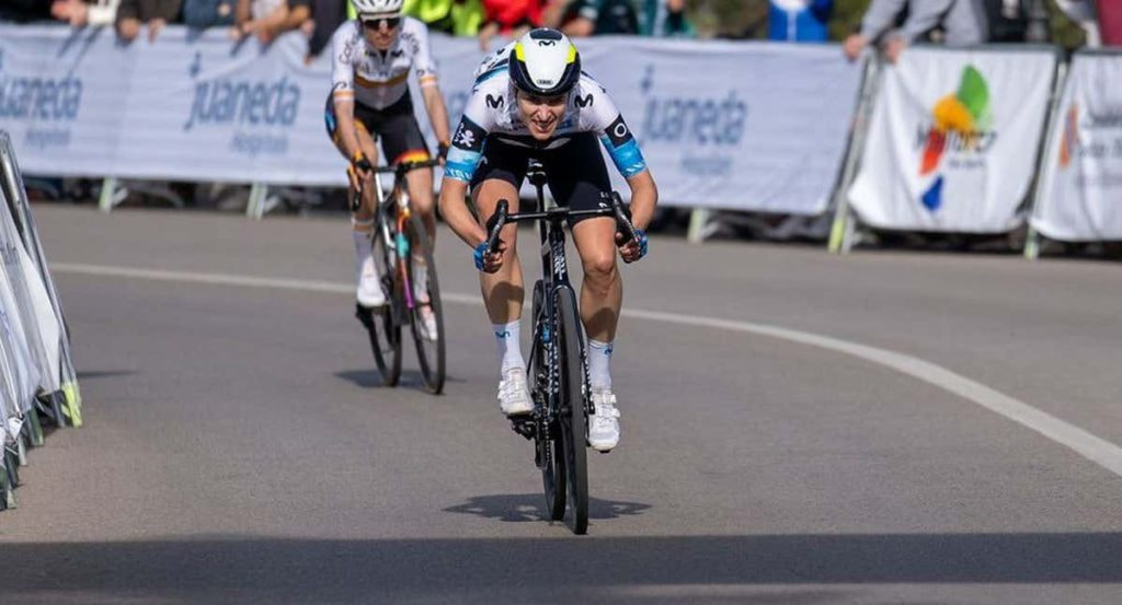 Marlen Reusser (Movistar Team), ganadora del Trofeo Palma.