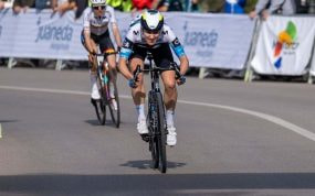 Marlen Reusser (Movistar Team), ganadora del Trofeo Palma.