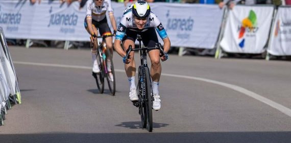 Marlen Reusser (Movistar Team), ganadora del Trofeo Palma.