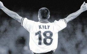 Kily González en su etapa de jugador.