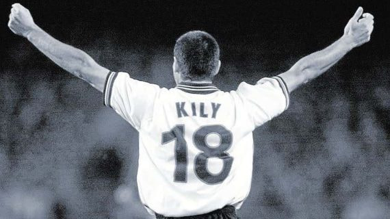 Kily González en su etapa de jugador.