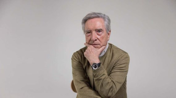 Iñaki Gabilondo, tras su entrevista con Relevo.