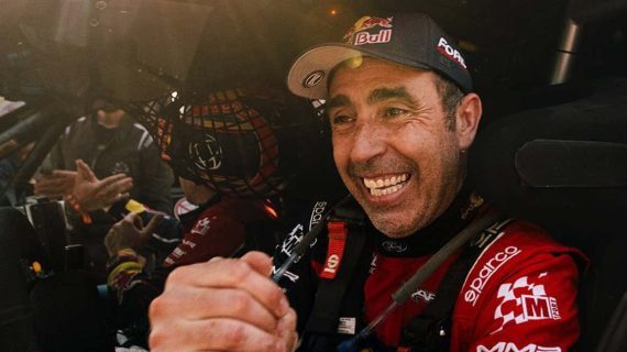 Nani Roma, emocionado incluso antes de conocer que era ganador.