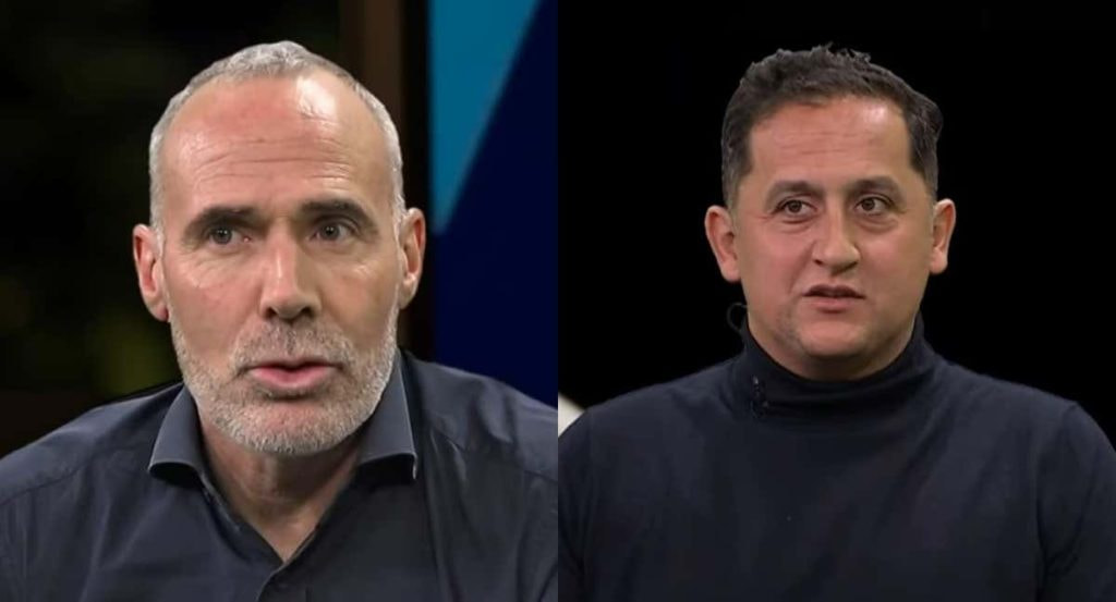 Alex Corretja y Nico Almagro comparten cabina de comentaristas en Eurosport.