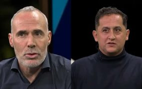 Alex Corretja y Nico Almagro comparten cabina de comentaristas en Eurosport.