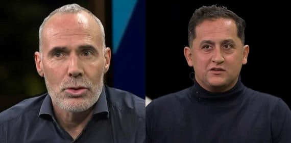 Alex Corretja y Nico Almagro comparten cabina de comentaristas en Eurosport.