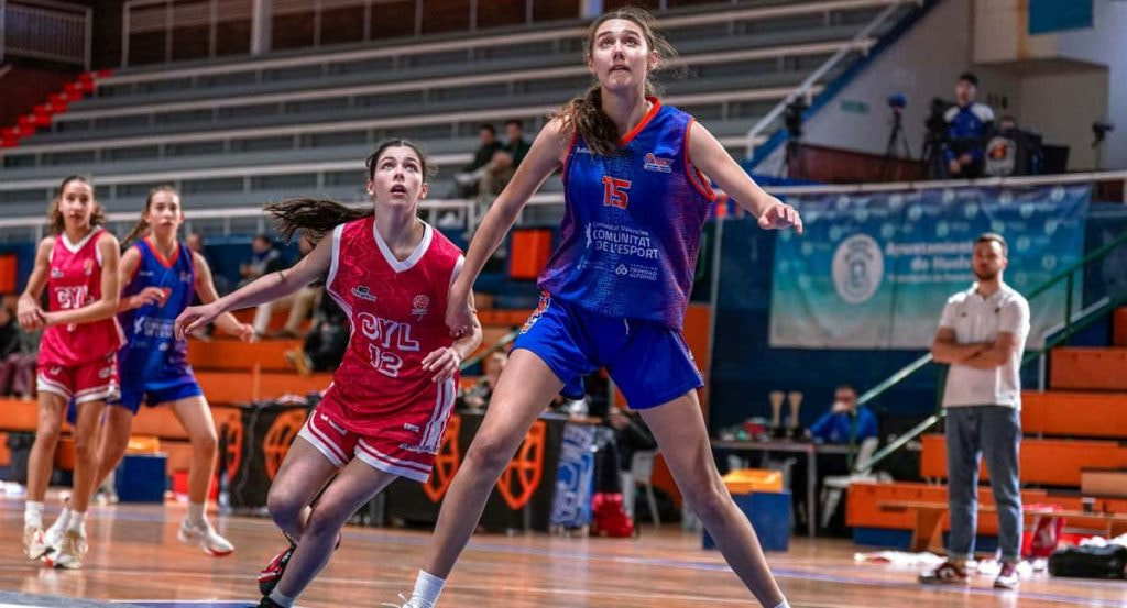 Anastasia Lishcuk durante la final ante Castilla-León.