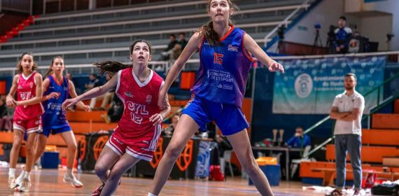 Anastasia Lishcuk durante la final ante Castilla-León.