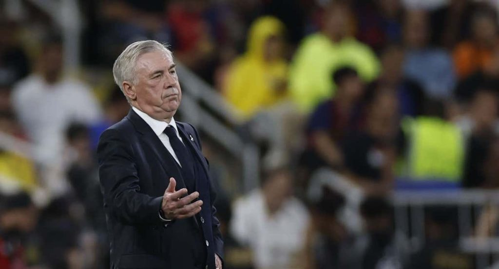 Carlo Ancelotti nunca había recibido cinco goles como entrenador del Real Madrid.