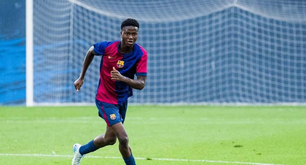 Baba Kourouma en un partido de esta temporada