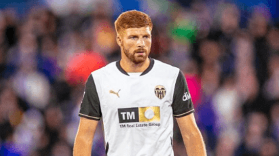 Caufriez en un partido.