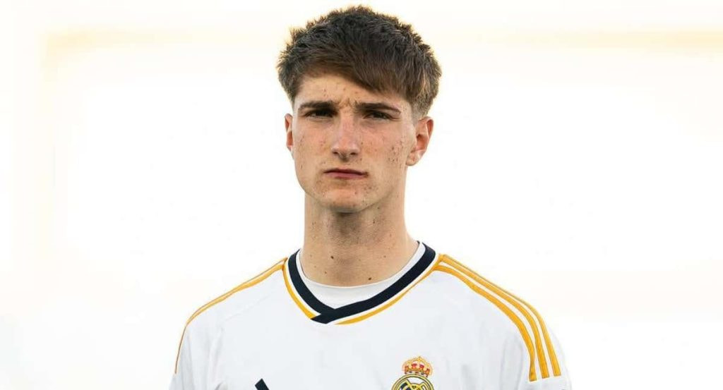 César Palacios, jugando con el Castilla la temporada pasada.