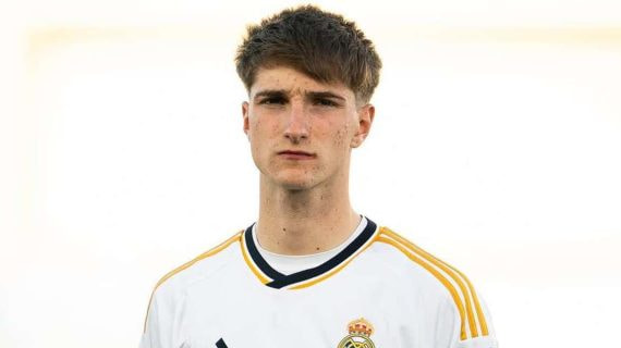 César Palacios, jugando con el Castilla la temporada pasada.