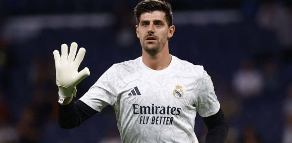 Thibaut Courtois, portero del Real Madrid.