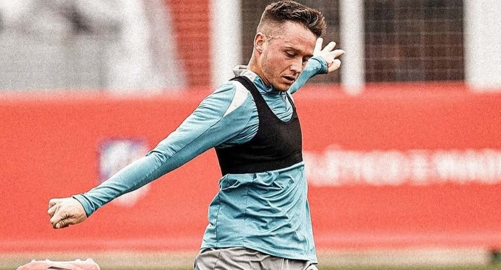 Borja Garcés ha vuelto a entrenar con el filial.