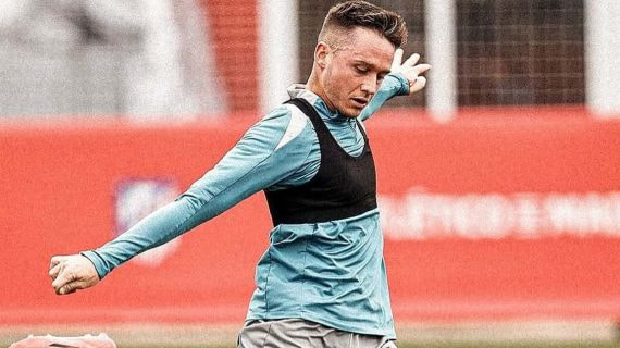Borja Garcés ha vuelto a entrenar con el filial.