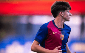 Jofre Torrents durante un partido en el Johan.