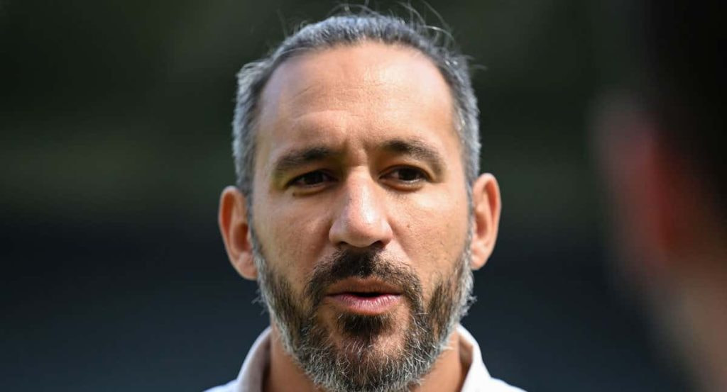 Jonás Gutiérrez, en mayo de 2024, en un homenaje del Newcastle.