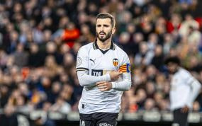 José Gayà en Mestalla.