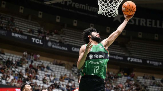 Kiaser Gates, este temporada con el Joventut Badalona.