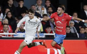 Lorenzo Aguado en su debut en Copa del Rey contra la Minera.