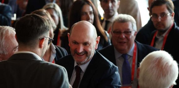 Rafael Louzán, el pasado 16 de diciembre, tras ganar las elecciones en la RFEF.