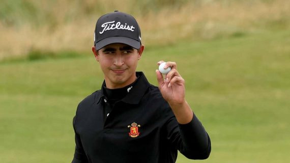 Luis Masaveu, en el pasado Open Británico.