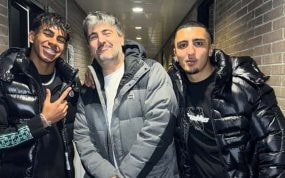 Lamine Yamal, José Muñoz y Morad.