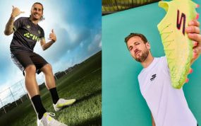 Griezzman con Decathlon y Kane con Skechers.