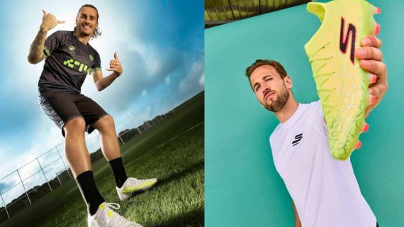 Griezzman con Decathlon y Kane con Skechers.