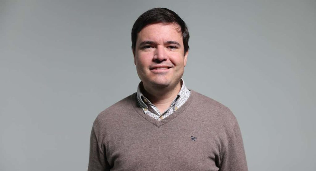 Ramón Álvarez de Mon, en las oficinas de Relevo.