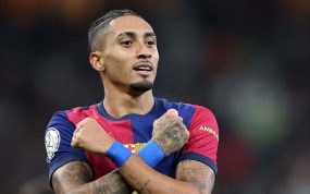 Raphinha es elegido como mejor jugador de la final de la Supercopa de España.