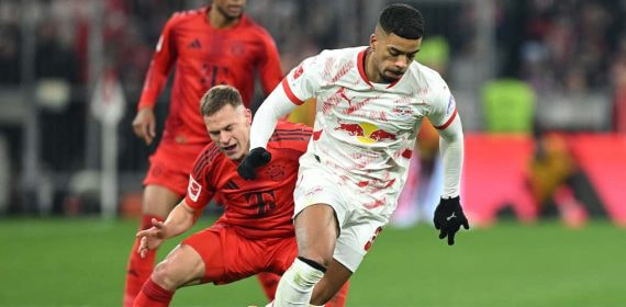 El jugador del RB Leipzig Benjamin Henrichs.
