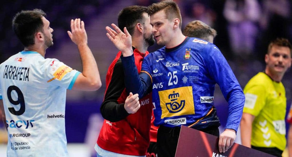 Sergey Hernández fue declarado el mejor jugador del España-Chile del Mundial de balonmano 2025.