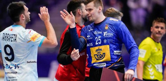Sergey Hernández fue declarado el mejor jugador del España-Chile del Mundial de balonmano 2025.