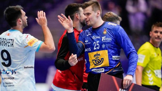 Sergey Hernández fue declarado el mejor jugador del España-Chile del Mundial de balonmano 2025.