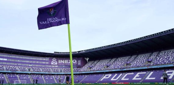 El estadio del Real Valladolid.