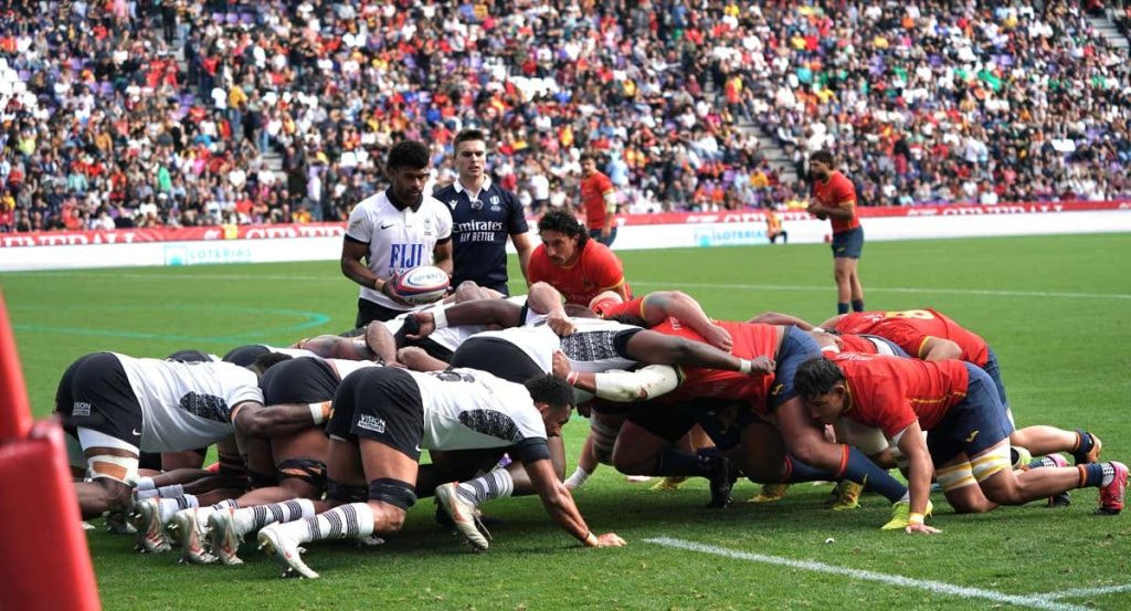 España vs Fiji en Zorrilla el pasado mes de noviembre de 2024.
