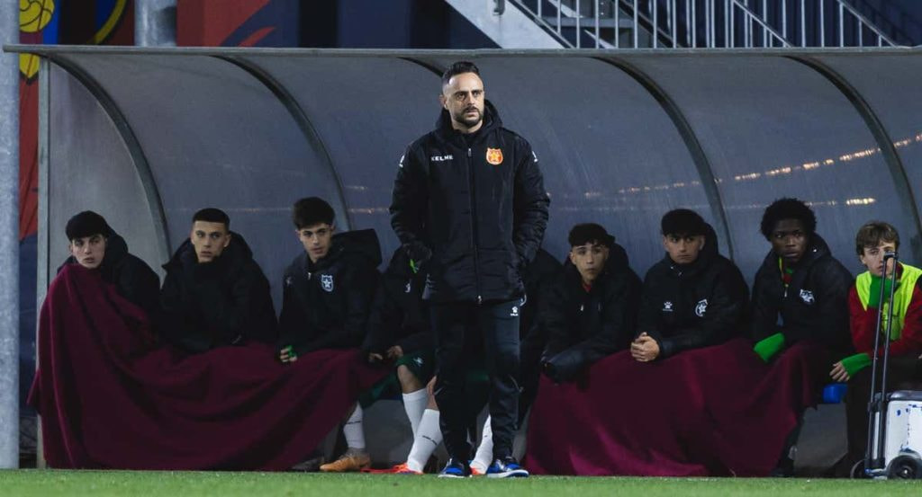 Sergio García, entrenando en la Damm.