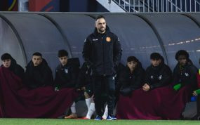 Sergio García, entrenando en la Damm.