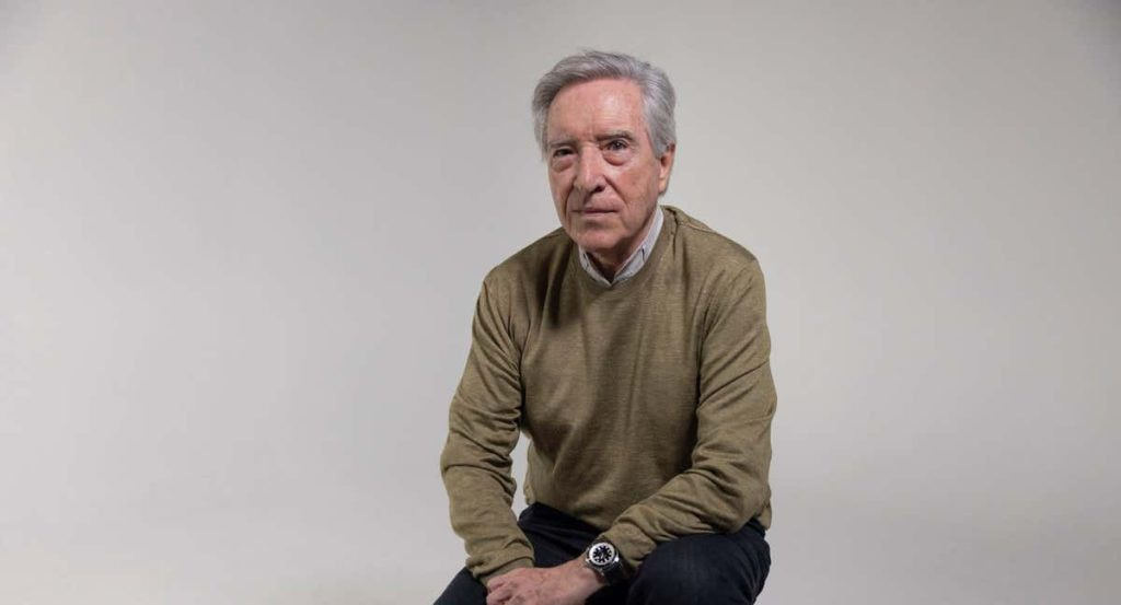 Iñaki Gabilondo, tras su entrevista con Relevo.