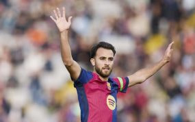 Eric Garcia durante un partido.