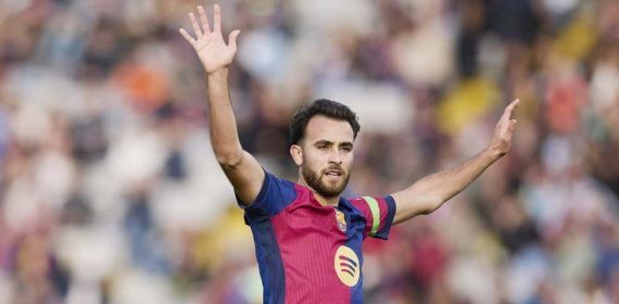 Eric Garcia durante un partido.