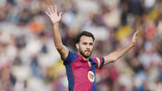 Eric Garcia durante un partido.