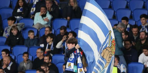 Afición de la Real Sociedad.