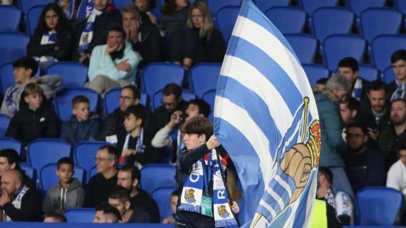 Afición de la Real Sociedad.