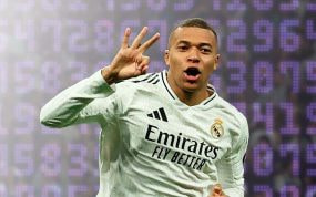 Los datos ofensivos de Mbappé se alejan de los de su periodo de adaptación en el Real Madrid.