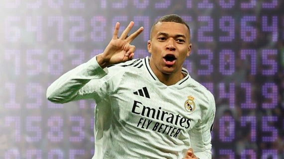 Los datos ofensivos de Mbappé se alejan de los de su periodo de adaptación en el Real Madrid.